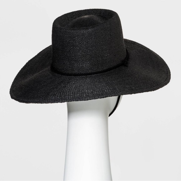 SALE WOVEN STRAW BOATER HAT - Picture 2 of 11